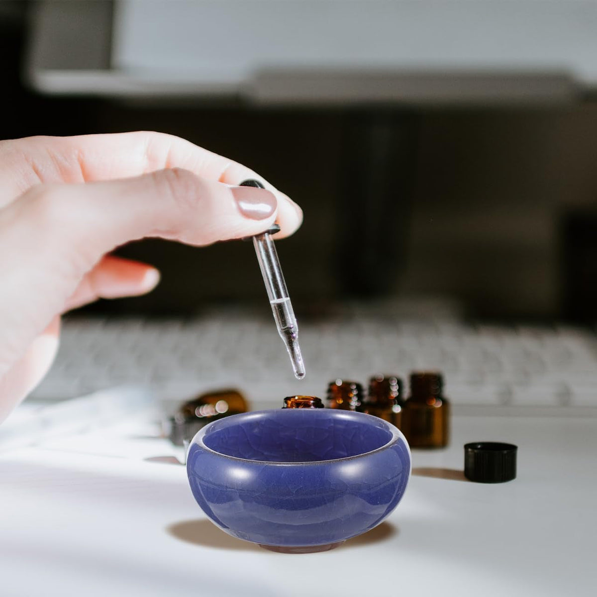 essential-oil-bowl-set-6-ceramic-mixing-bowls-for-beauty-salon-spa-massage-oil-blending-facial-mask-mixing-smooth-round-holder-2-36-x-2-36-x-1-18-in