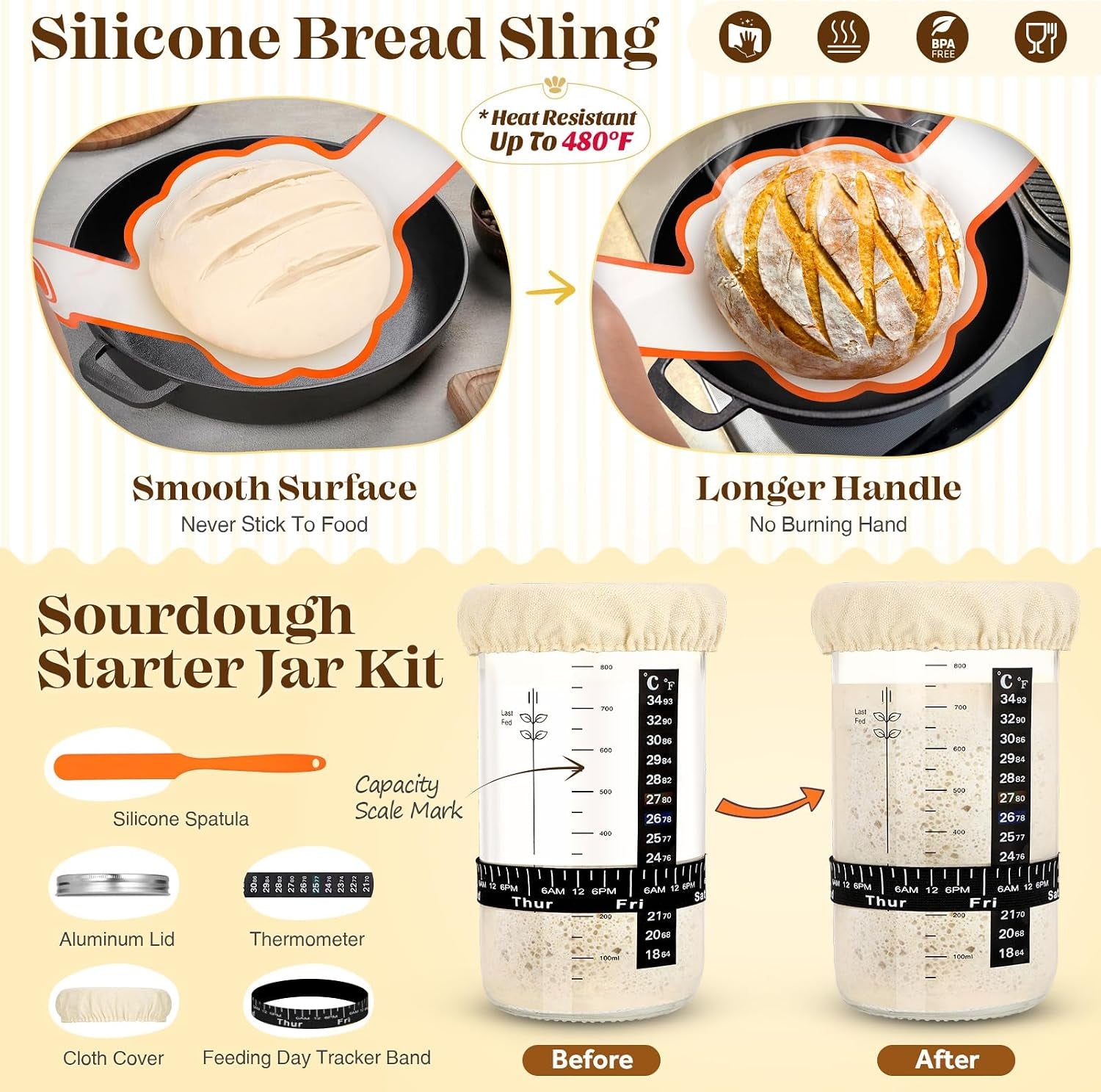 sourdough-starter-kit-with-bread-proofing-baskets-jars-baking-essentials-9-in-round-10-in-oval-baskets-set-sourdough-bread-baking-supplies-sour-dough-beginner-kit-gifts-for-bakers-women-wife-mom
