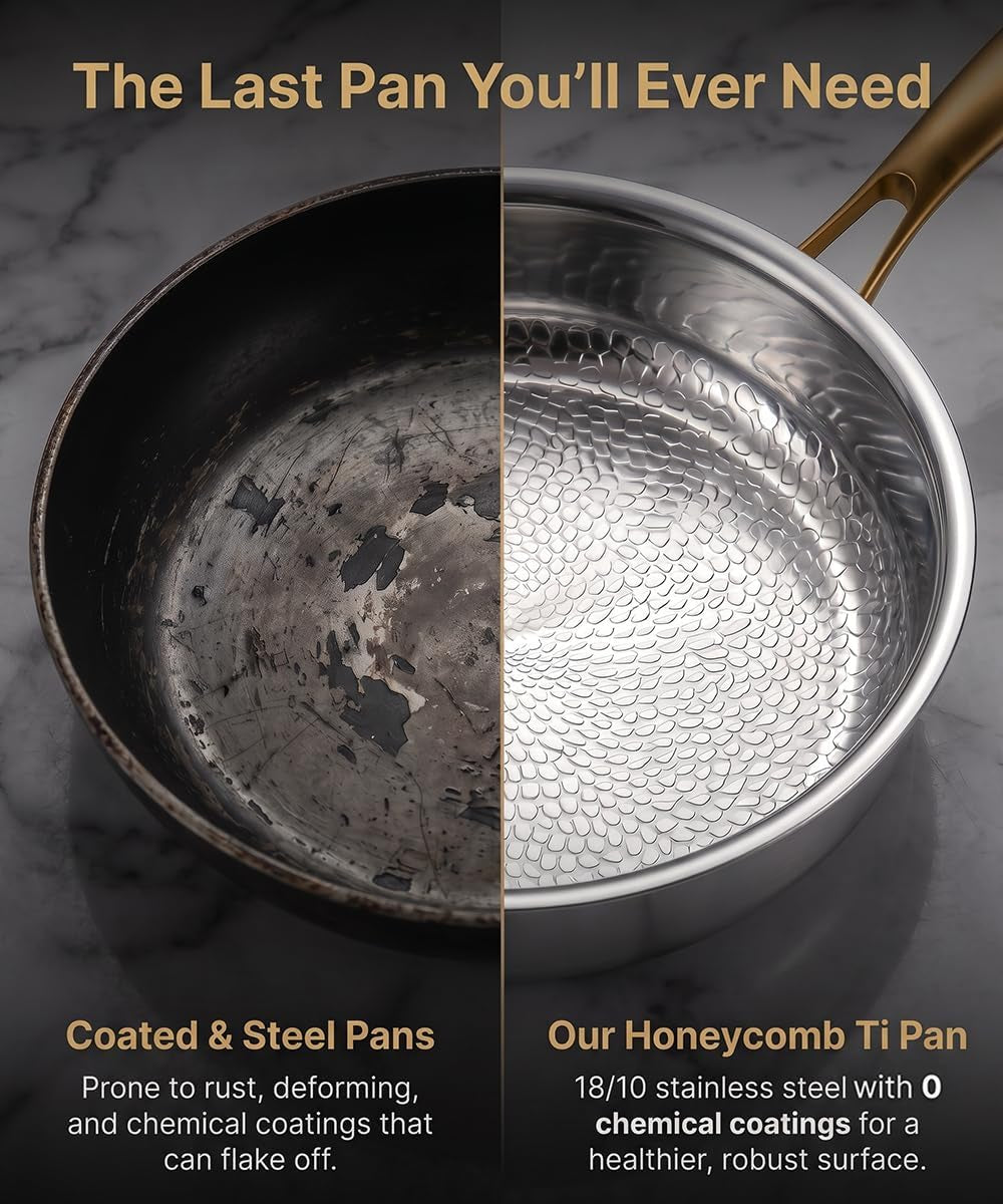 titanium-pans-for-cooking-10-pure-titanium-hammered-pro-frying-au-gratin-pan-with-lid-non-toxic-skillet-pfas-pfoa-ptfe-free-cookware-dishwasher-oven-safe