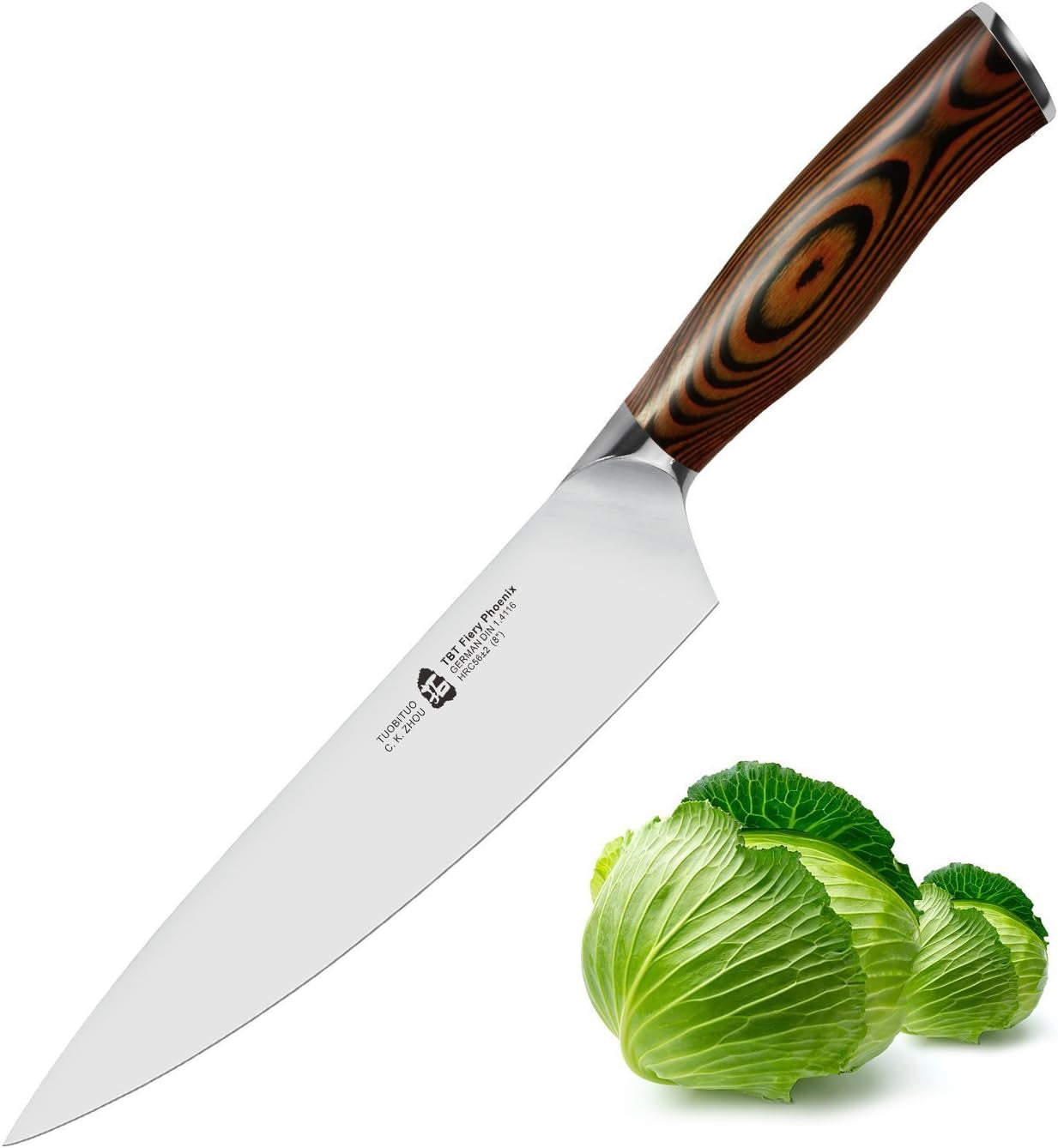 chef-knife-8-inch-sharp-kitchen-knife-with-pakkawood-handle-high-carbon-steel-professional-for-chopping-dicing-gift-box-fiery-phoenix-series