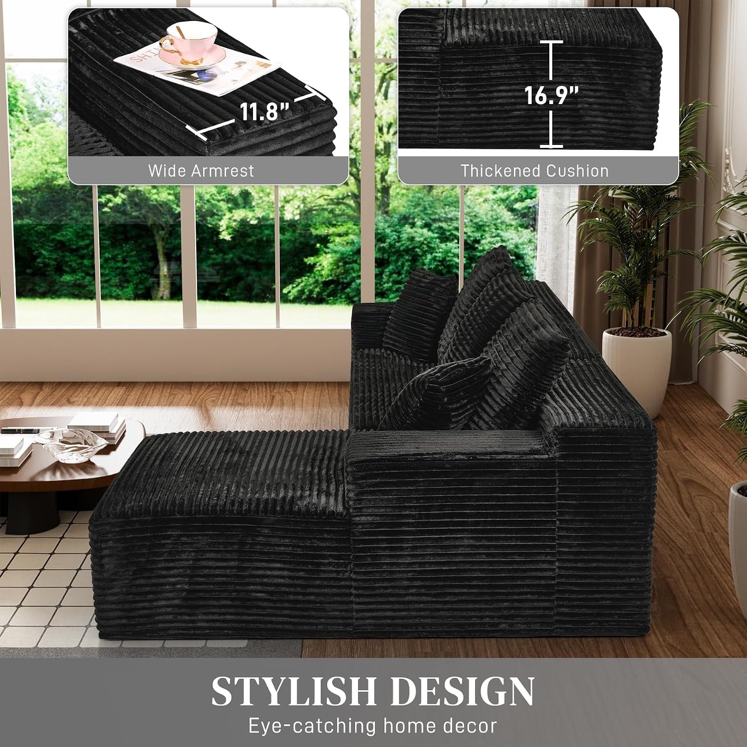 108-boneless-couches-for-living-room-l-shaped-comfy-cloud-modular-sectional-memory-foam-deep-seat-boneless-couch-no-assembly-required-boneless-sofa-for-living-room-with-right-facing-chaise-black