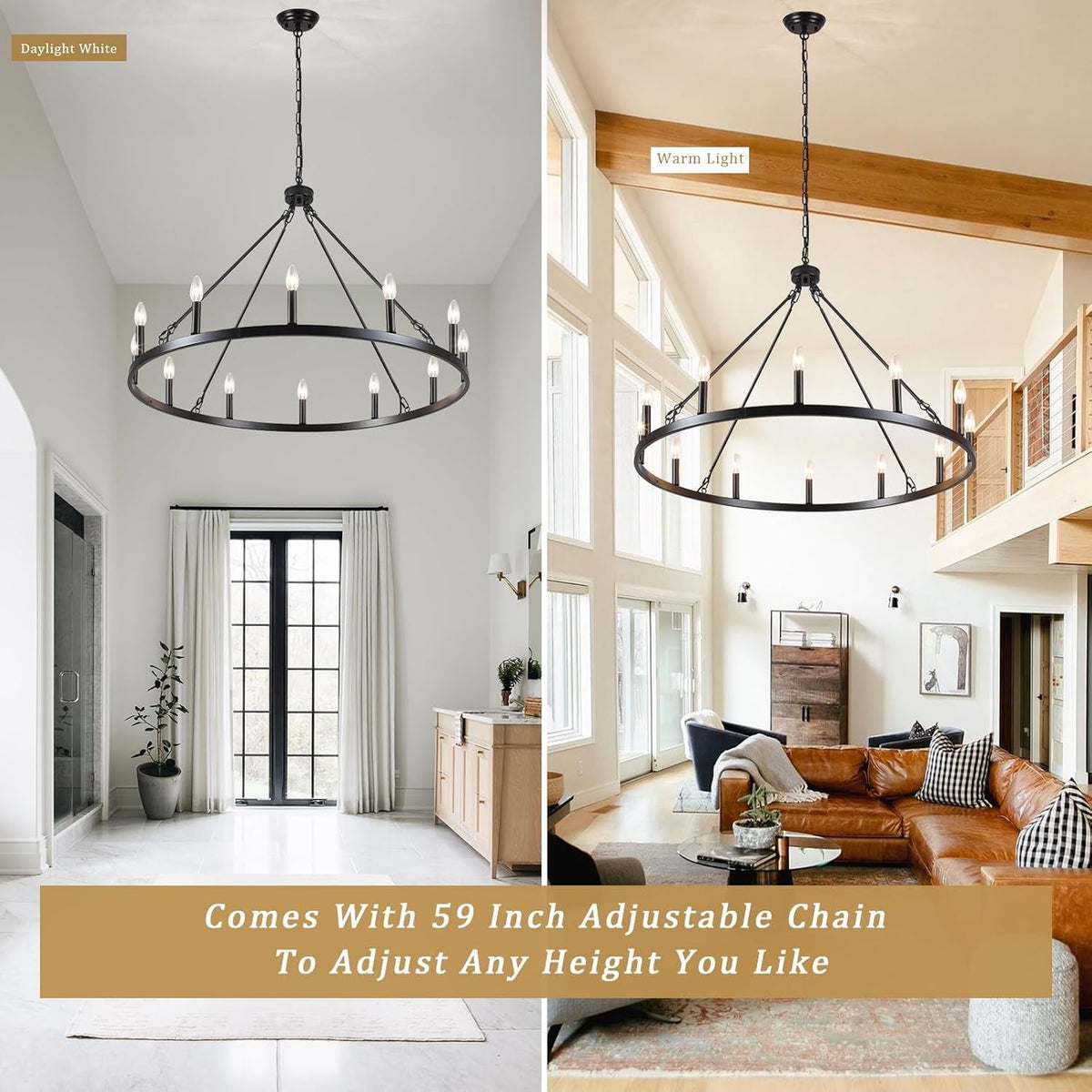 wagon-wheel-chandelier-12-light-38-large-black-farmhouse-chandelier-for-dining-room-rustic-country-pendant-light-fixtures-hanging-modern-round-chandeliers-for-living-room-high-ceilings-foyer-entryway