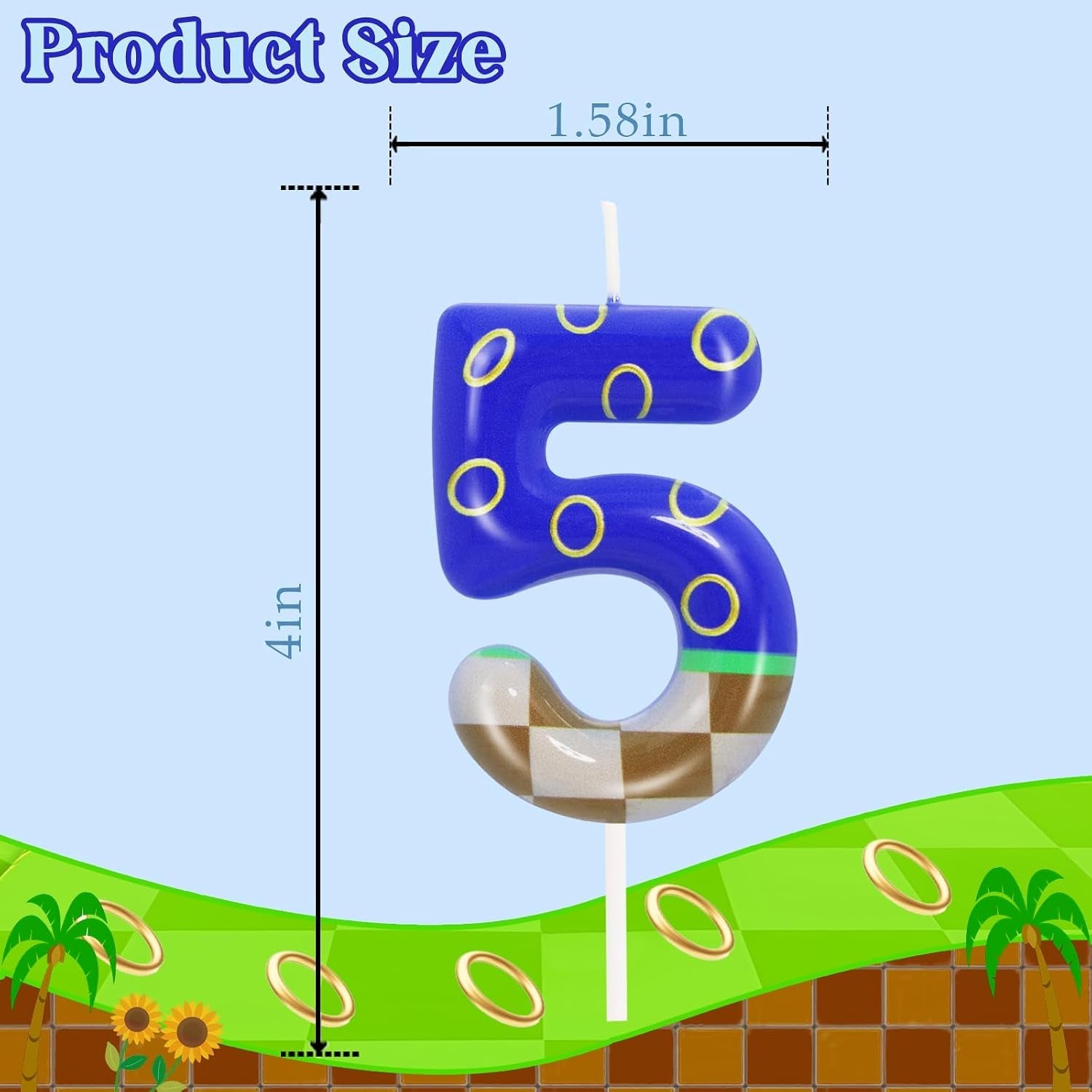 golden-rings-blue-number-5-candle-hedgehog-birthday-decorations