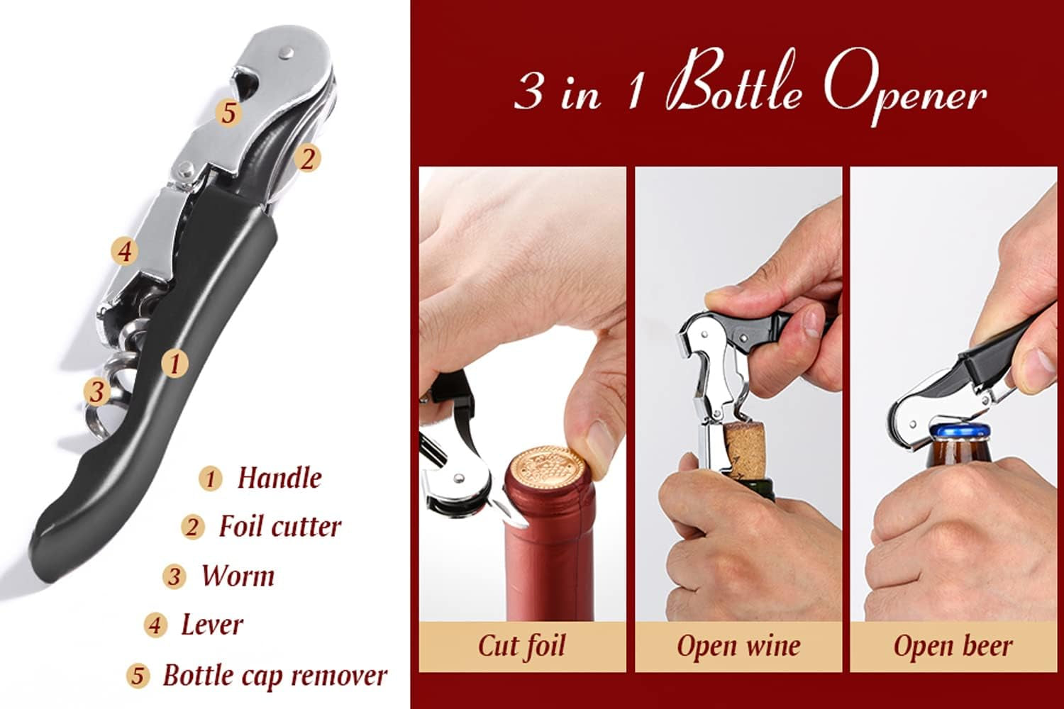 professional-waiter-corkscrew-wine-openers-set-4-pcs-upgraded-with-heavy-duty-stainless-steel-hinges-wine-key-for-restaurant-waiters-sommelier-bartenders