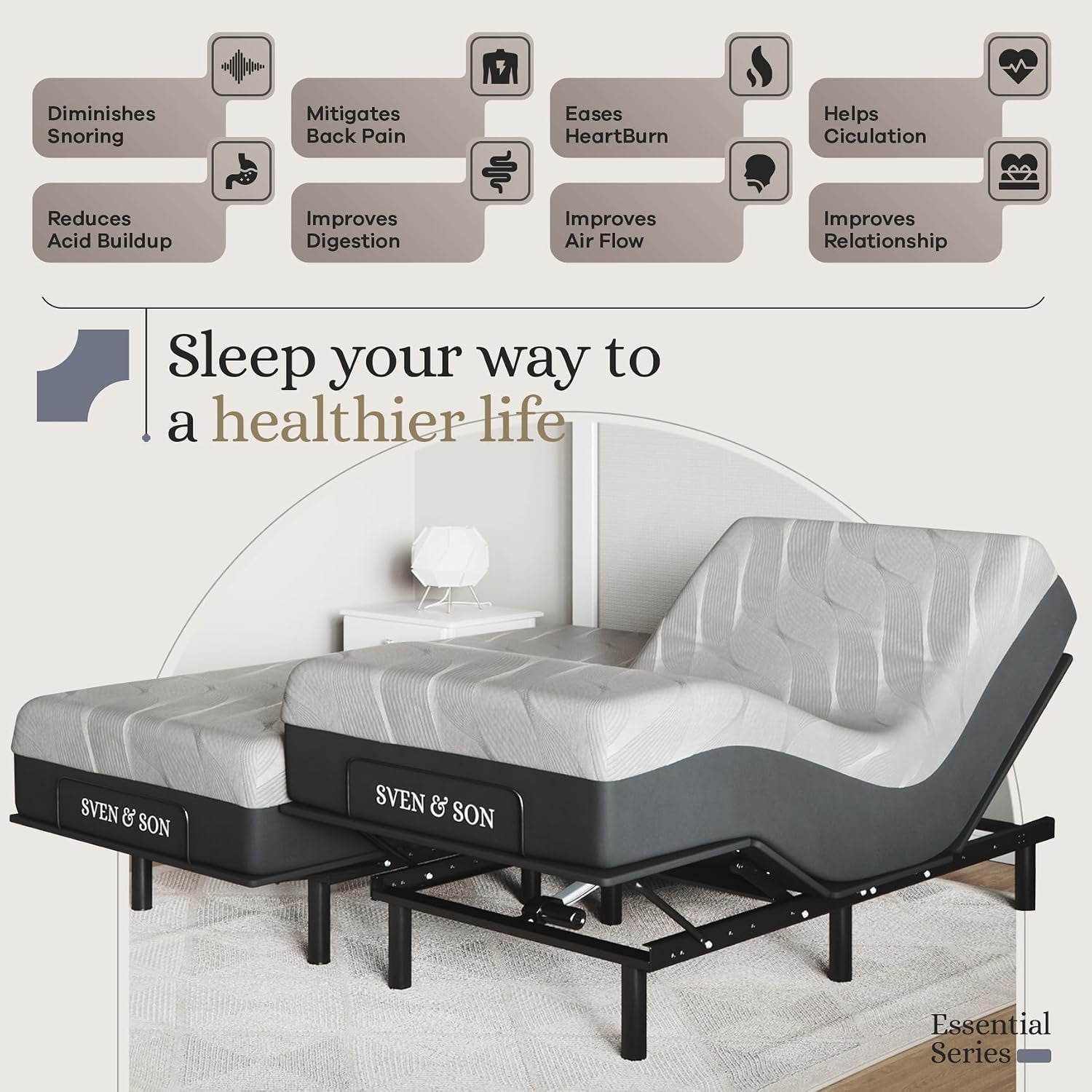 sven-son-essential-adjustable-bed-base-frame-14-inch-hybrid-spring-matt-medium-soft-easy-assembly-head-and-foot-lift-memory-positions-zero-gravity-wireless-remote-split-king