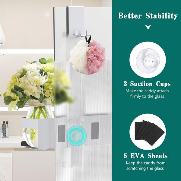 over the Door Shower Caddy,304 Stainless Steel Hanging Shower Caddy5