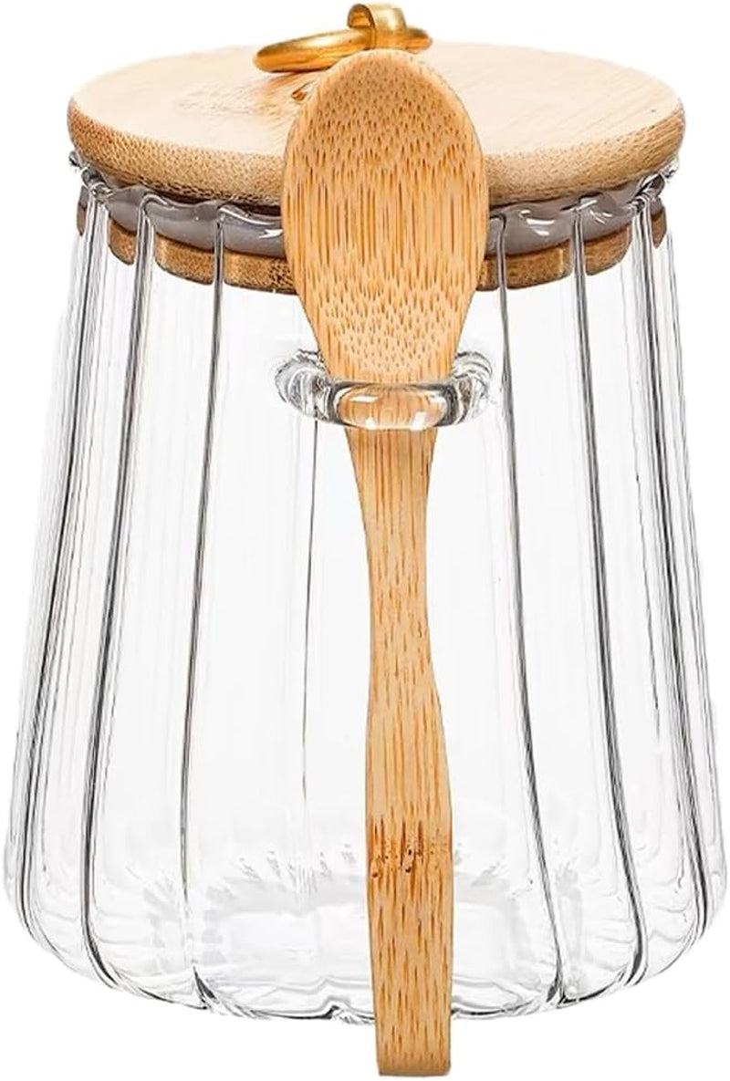 sugar-bowls-sugar-container-25-36-fl-oz-glass-coffee-canister-airtight-food-storage-jar-with-lid-and-spoon-candy-jar-coffee-bar-accessories-storage-beans-powder-conical