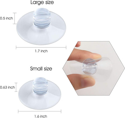16Pcs Bathroom Shower Caddy Connectors Suction Cups2