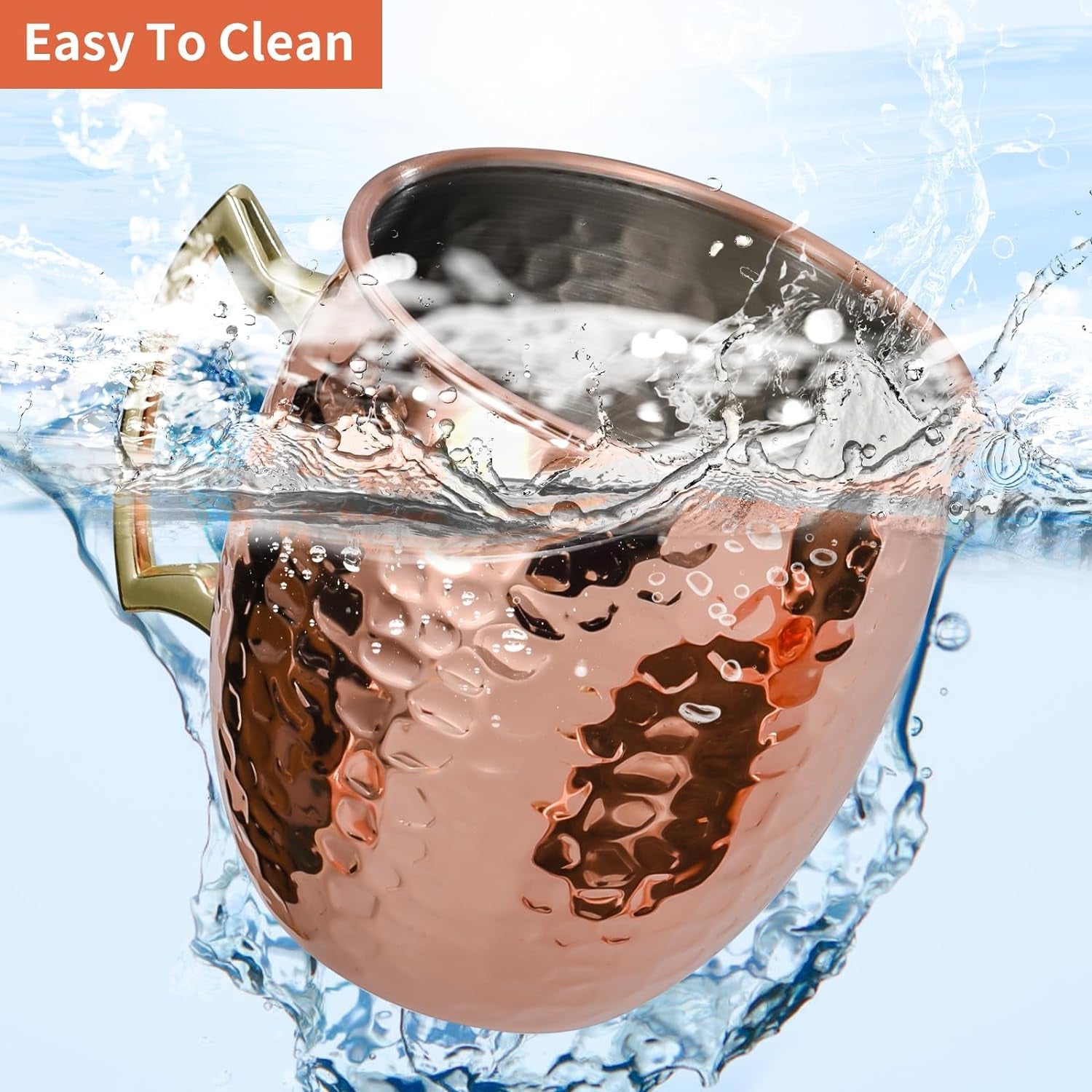 4-pcs-16oz-moscow-mule-mugs-hammered-with-angled-handle-copper-304-stainless-steel-lining-delicate-hammered-finish-firm-handle-for-cold-drinks-cocktails-wine-beer-bars-parties