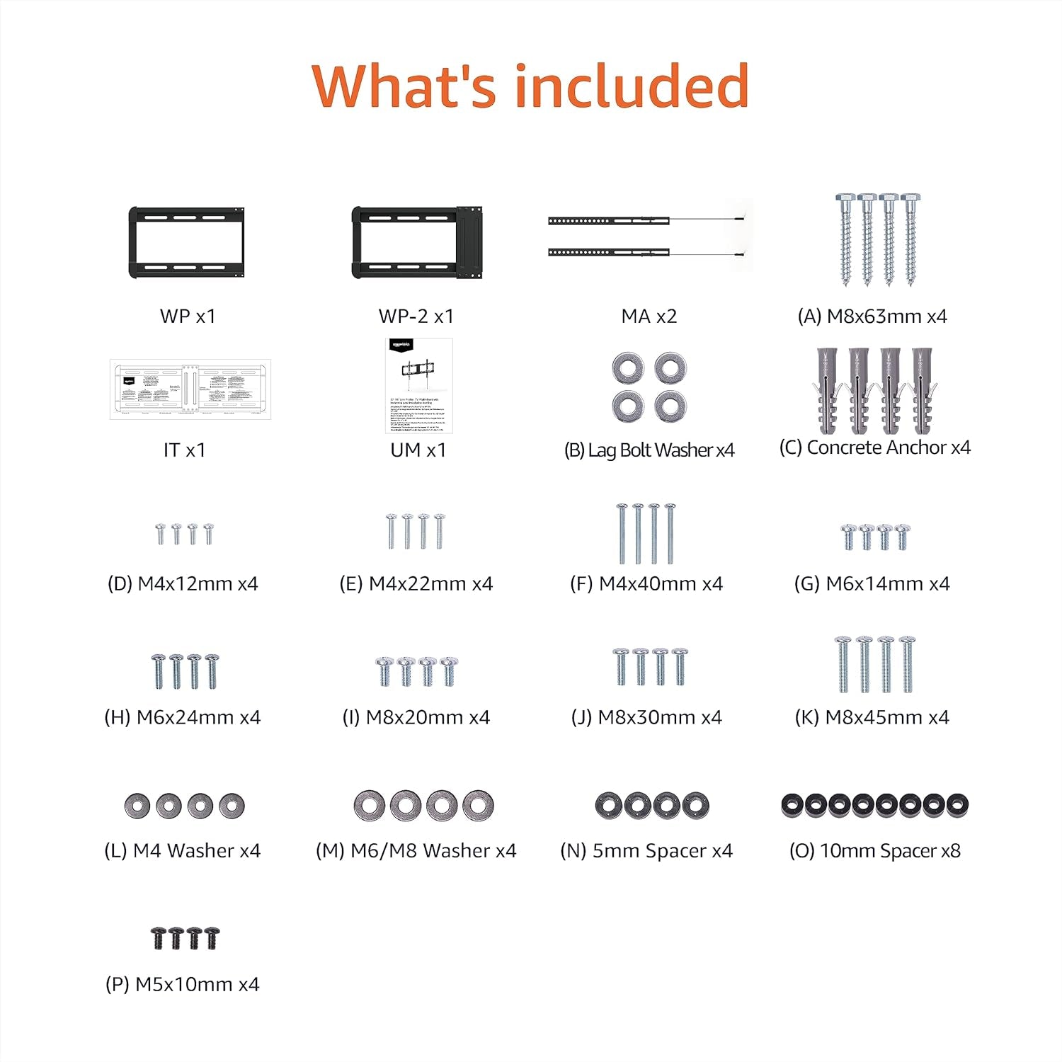 low-profile-tv-wall-mount-with-horizontal-post-installation-leveling-for-37-to-86-inch-tvs-wood-studs-compatible-black