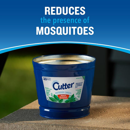 Outdoor Candle 17 Oz, Reduces the Presence of Mosquitoes, 6 Pack3