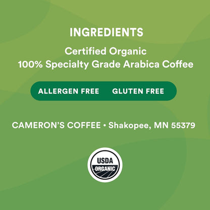 Roasted Whole Bean Coffee, Organic Breakfast Blend, 4 Pound5