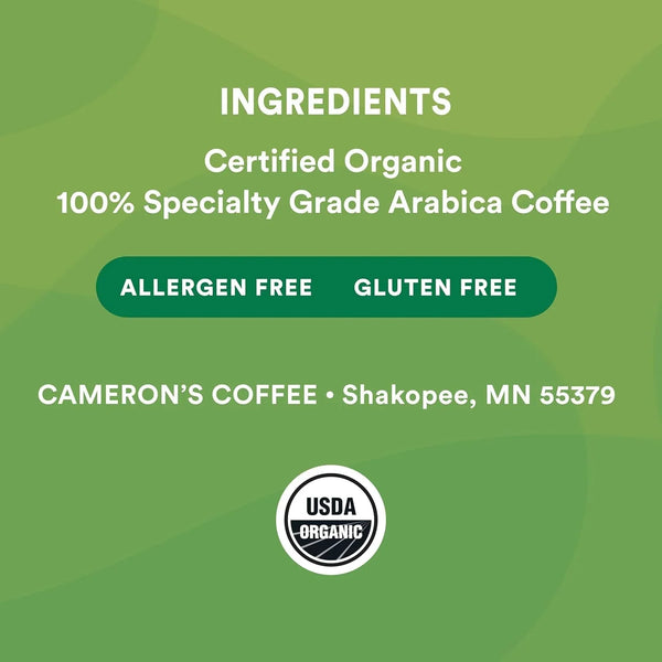 Roasted Whole Bean Coffee, Organic Breakfast Blend, 4 Pound5
