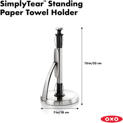 OXO Good Grips Simplytear Paper Towel Holder Countertop for Kitchen6