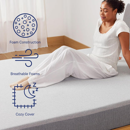 Casper Sleep Element King Mattress - Medium Feel - Motion Isolation - Breathable, Cooling Memory Foam - 100-Night Trial - Certipur-Us5