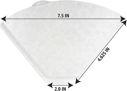 Number 4 Cone Coffee Filters for 8-12 Cup Coffee Makers, White, 100 Count3