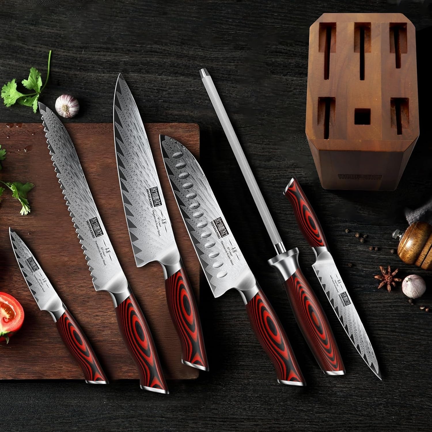 knife-set-with-block-7pcs-damascus-knife-set-with-sharpener-67-layers-damascus-steel-professional-kitchen-knife-set-with-ergonomic-g10-handle-razor-sharp-chef-knife-gift-box
