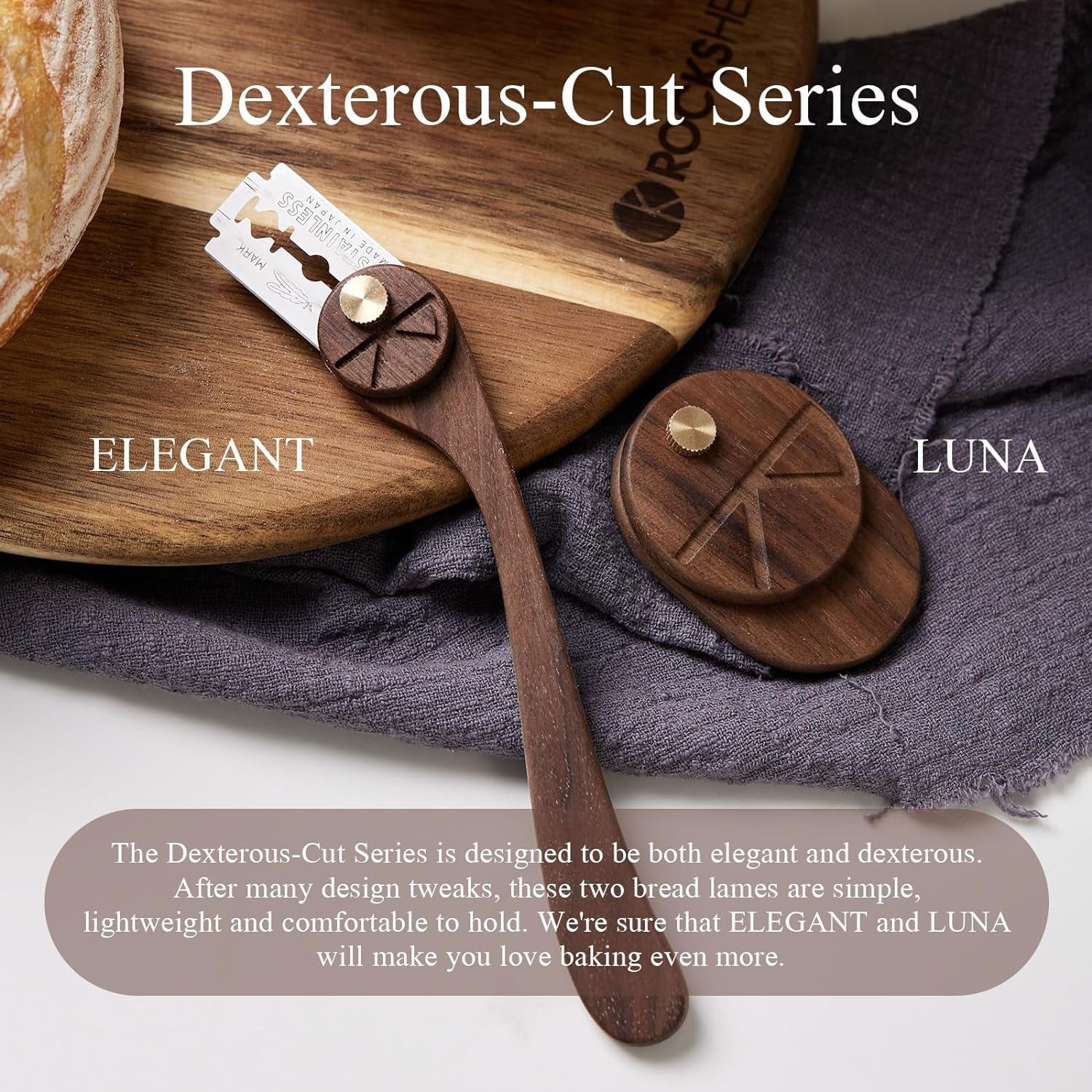 bread-lame-dough-scoring-tool-with-blade-cover-sourdough-scoring-tool-with-5-feather-blades-scoring-knife-for-bread-baking-dexterous-cut-series-lame-bread-tool-elegant