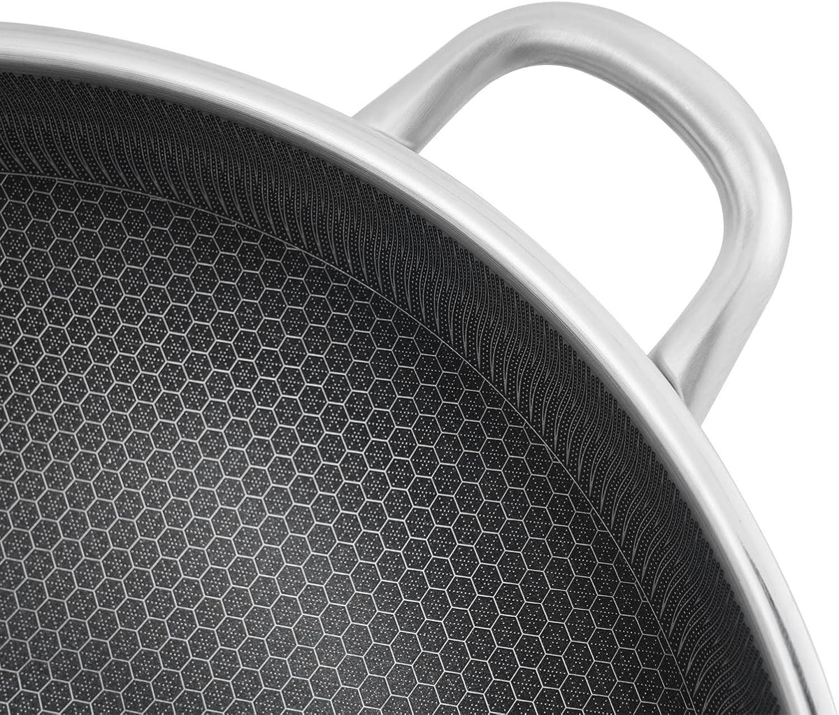stainless-steel-honeycomb-wok-non-stick-cooking-frying-pan-with-lid-stir-fry-pan-for-gas-stoves-concave-induction-ceramic-electric-stoves-14-2-3-7in