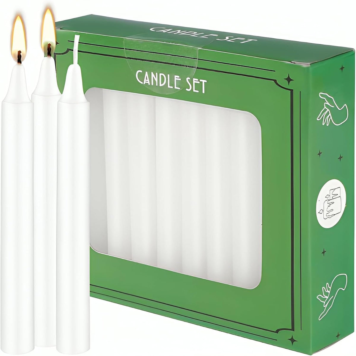 set-of-20-white-spell-chime-premium-mini-taper-candles-for-rituals-prayer-birthdays-meditation-altar-4-inch-tall-unscented