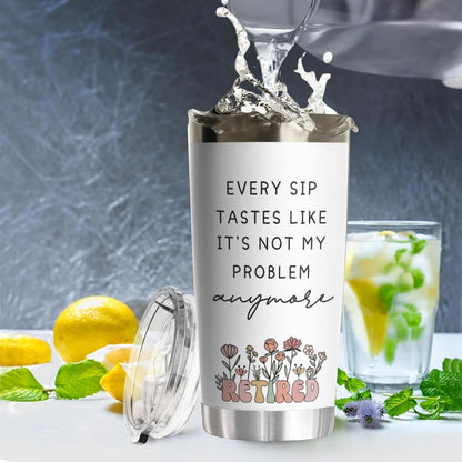 Retirement Gift for Woman Men 2026-20 Oz Tumbler | Coworker Leaving,Goodbye, Going Away, Farewell, Retired Gifts for Coworkers, Friends3