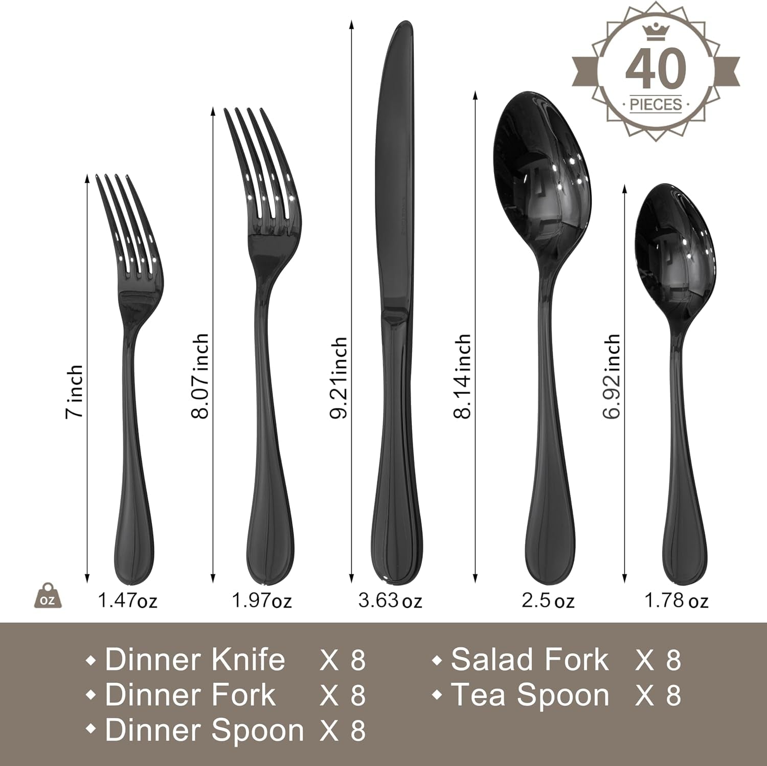 18-10-stainless-steel-silverware-set-for-8-40-piece-black-flatware-set-teardrop-heavy-cutlery-set-mirror-polished-knives-fork-spoons-utensils-dishwasher-safe-for-home-kitchen-wedding