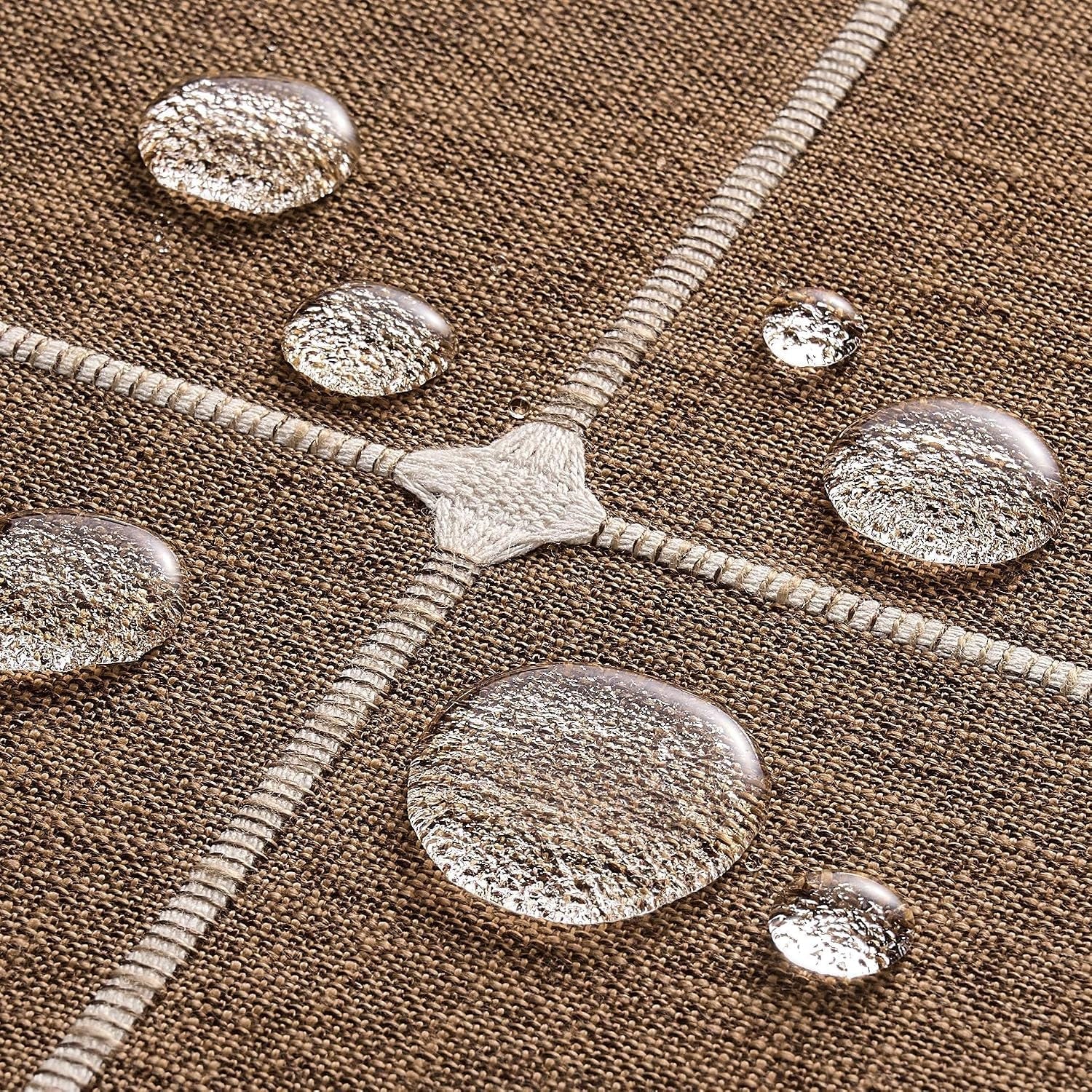 boho-round-grid-tablecloth-with-tassels-caramel-52in