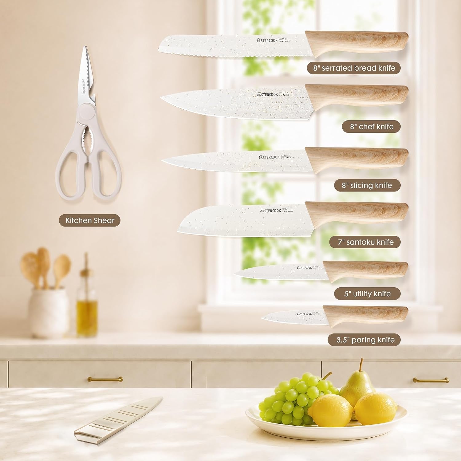 knife-set-13-pieces-kitchen-knives-set-with-ceramic-coating-stainless-steel-chef-knife-sets-with-6-blade-guards-dishwasher-safe-knives-with-wood-grain-handle-elegant-white