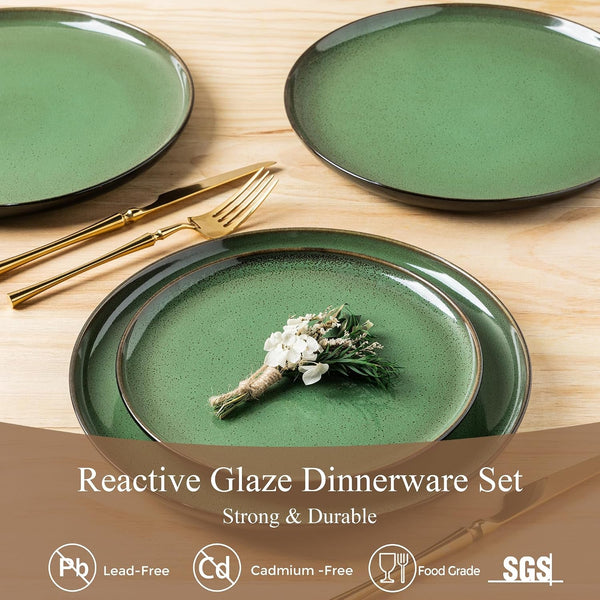 Ceramic Dinnerware Sets for 8,24-Pcs Porcelain Plates and Bowls Set2