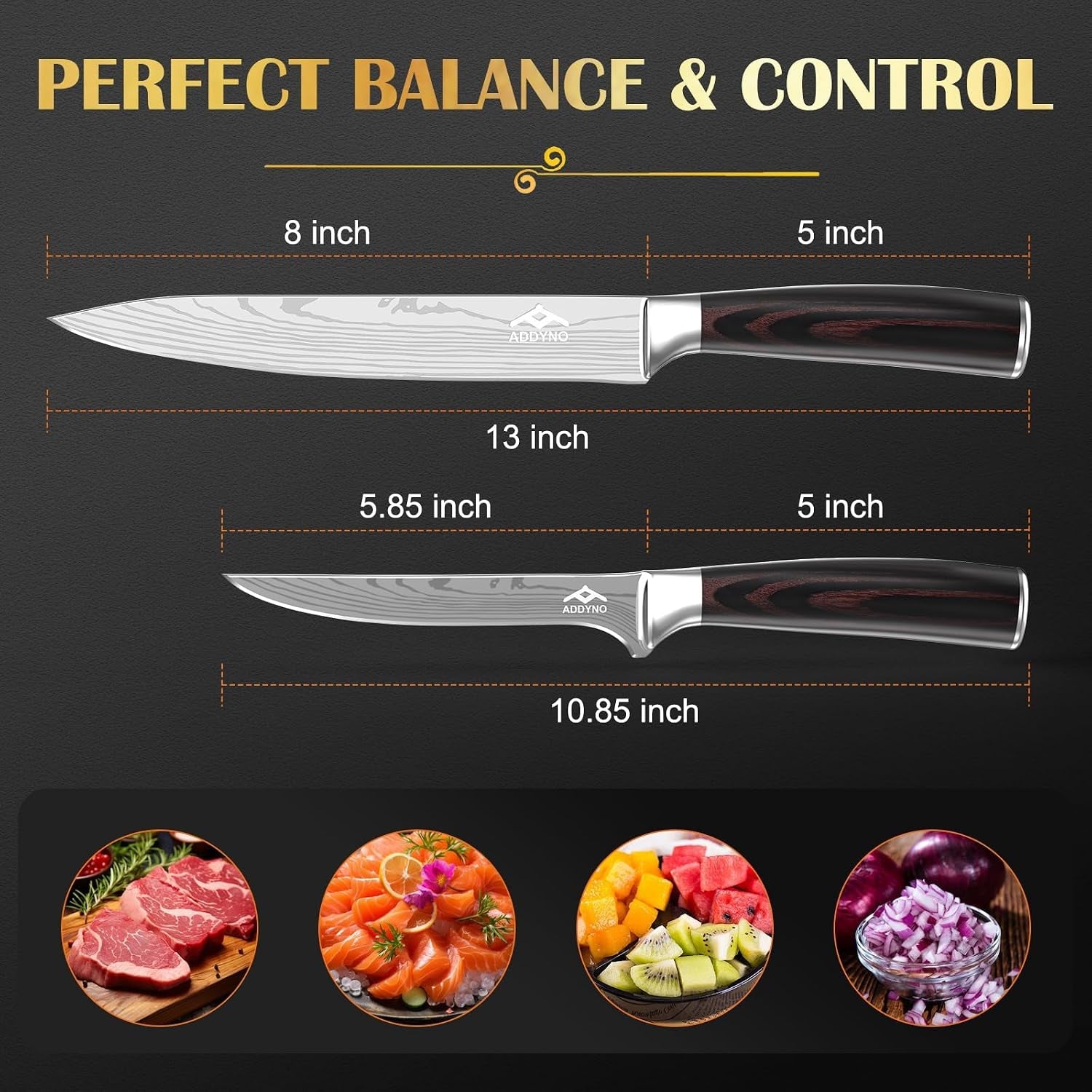 8inch-4inch-stainless-steel-chefs-knives-japanese-high-carbon-steel-sharp-paring-knife-with-ergonomic-handle