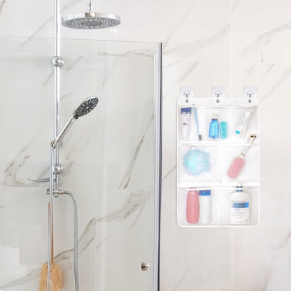 7-Pocket Mesh Shower Caddy - Hanging Shower Organizer for Cruise9