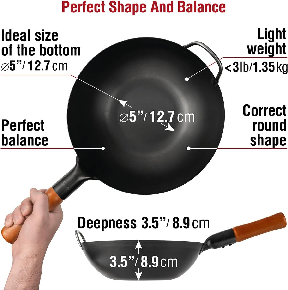 carbon-steel-wok-pan-11-8-woks-and-stir-fry-pans-wok-lid-11-4-in-premium-stainless-wok-cover-with-tempered-glass-insert-steam-holes-and-ergonomic-handle