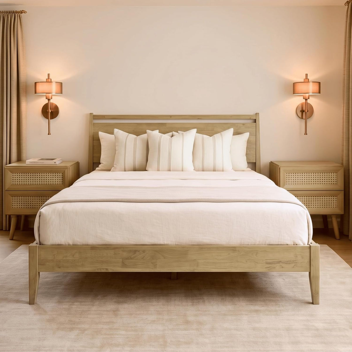 adept-wooden-bed-frame-with-headboard-solid-wood-foundation-with-silent-slats-and-wood-central-supports-1000-lb-capacity-effortless-assembly-queen-sand