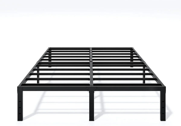 Metal Bed Frame Full Size - 14 Inch Heavy-Duty Full Platform Bed Frame No Box Spring Needed, Easy Assembly, Noise-Free, Sturdy Mattress Foundation, Underbed Storage Space1