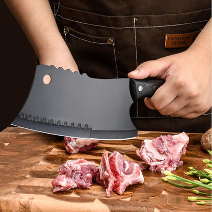 Meat Cleaver,Cleaver Knife, Butcher Knife Stainless Steel Bone Chopping Knife Meat Vegetables Slicing Cleaver High Hardness Kitchen Chef Knife, Zengjianhong51215