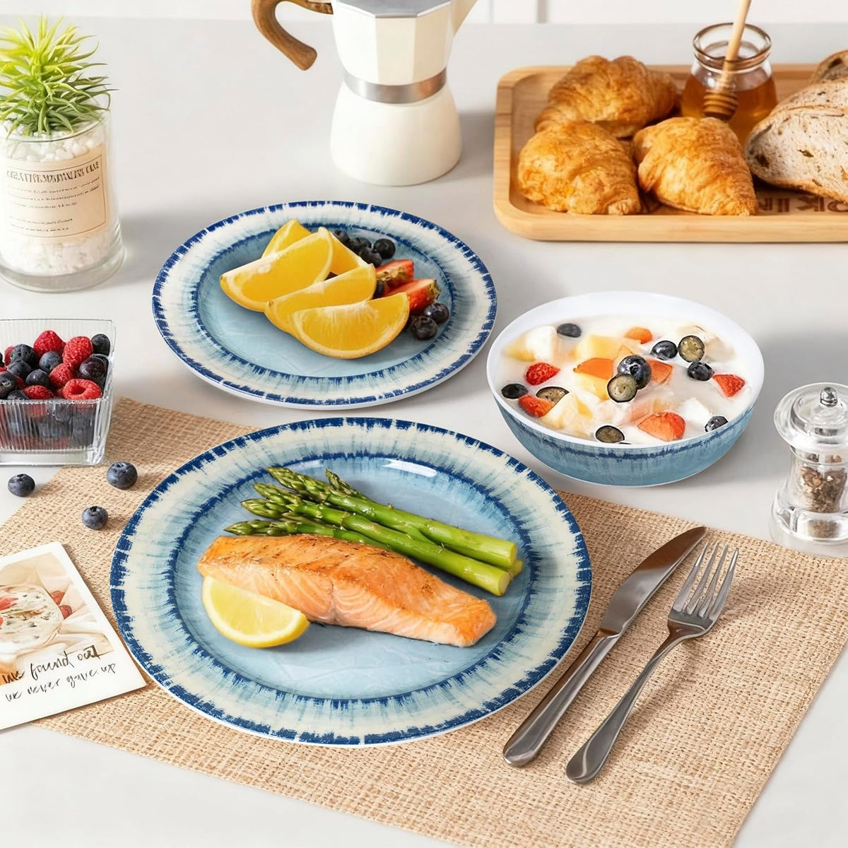 melamine-dinnerware-set-of-12-pcs-dinner-dishes-set-for-indoor-and-outdoor-use-dishwasher-safe-lightweight-unbreakable-bpa-free-light-blue