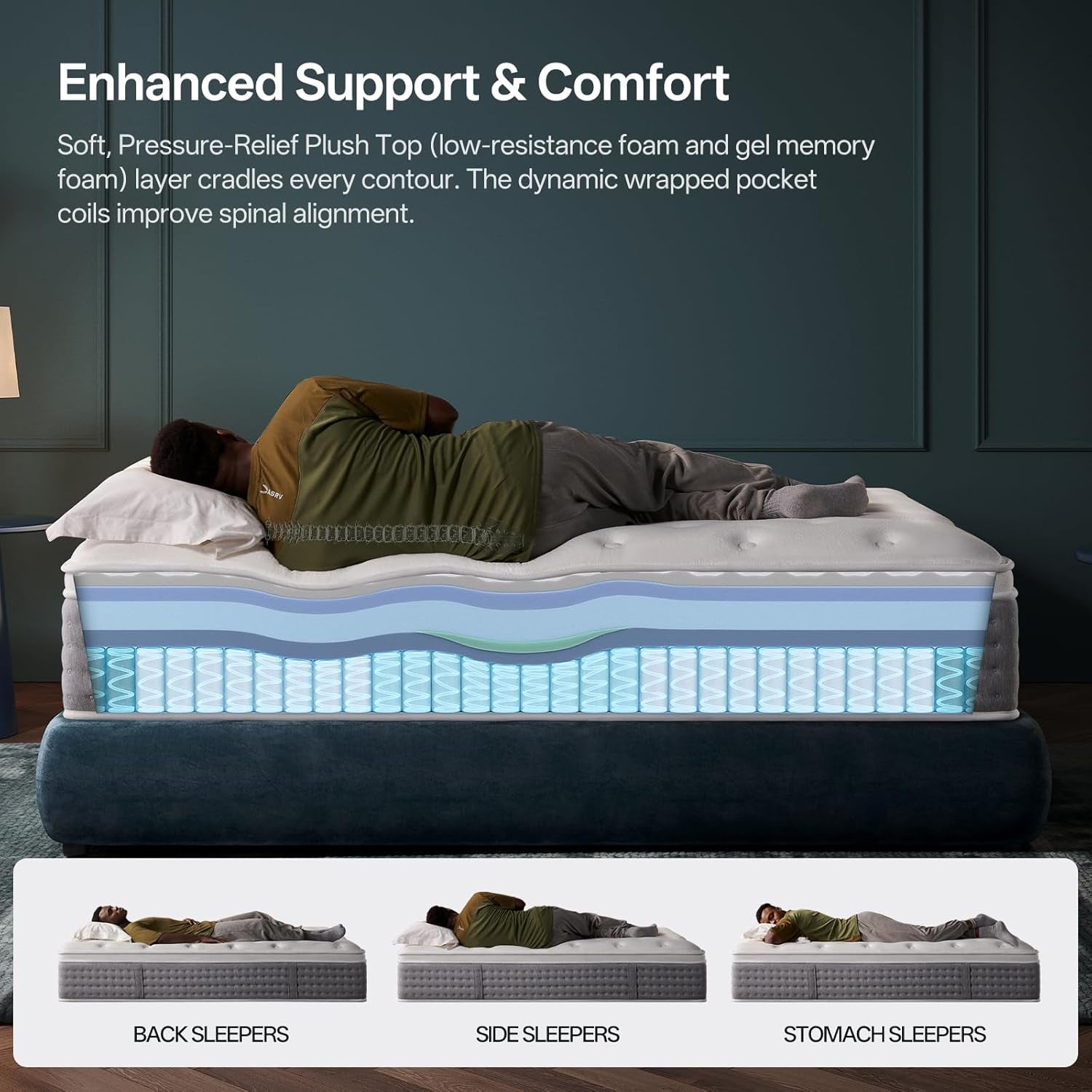 king-mattress-14-inch-medium-firm-hybrid-with-motion-isolation-breathable-hybrid-comfort-with-responsive-support-motion-isolation-reinforced-edges-and-certipur-us-certified-foam