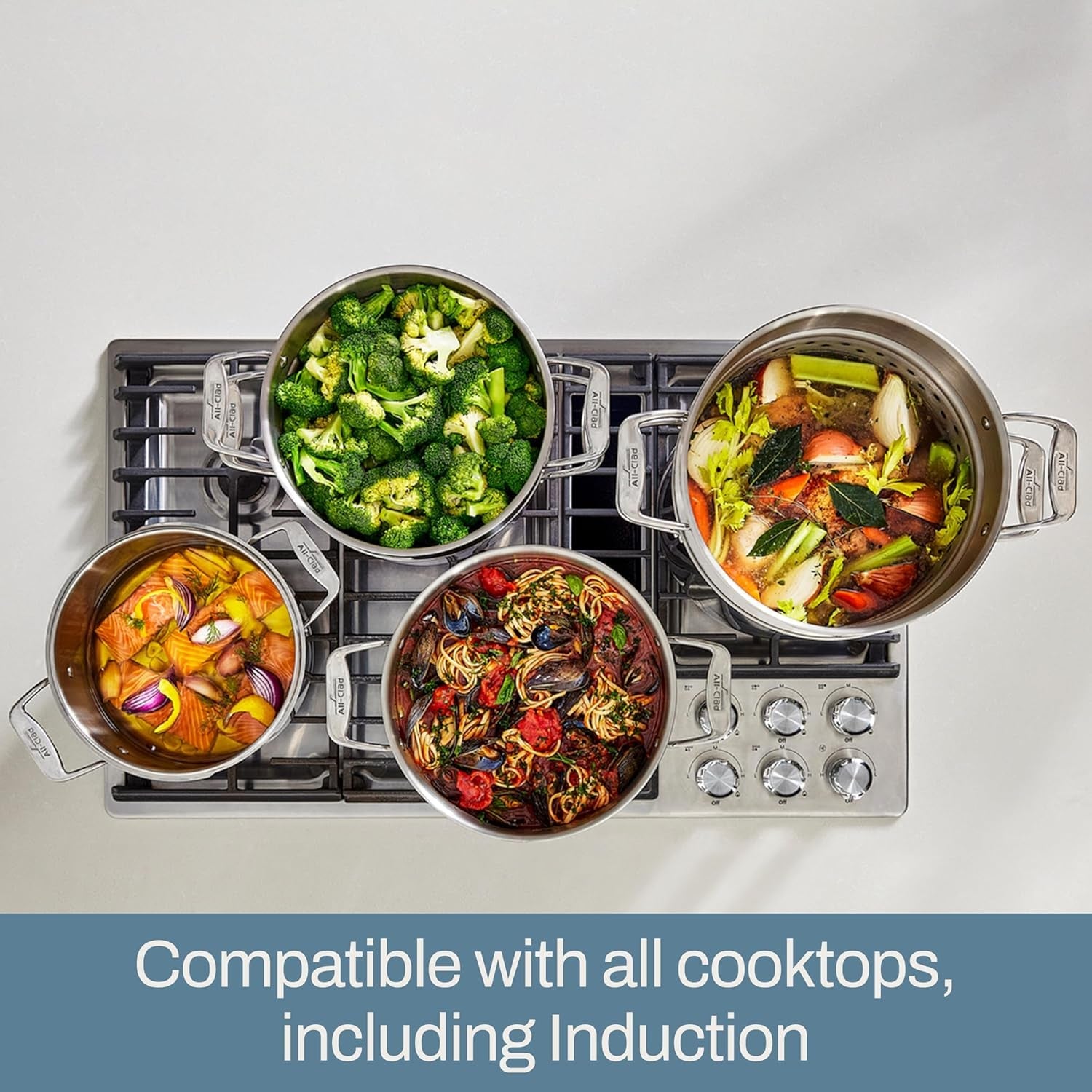all-clad-simply-strain-stainless-steel-multipot-with-straining-lid-6-quart-induction-oven-broiler-safe-600f-strainer-pasta-strainer-with-handle-steamer-pot-cookware-home-pots-and-pans-silver