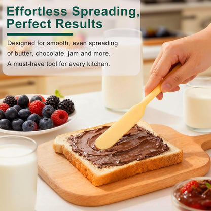 6 PCS Silicone Spurtle Spatula Set for Sourdough Starter Baking Cooking6