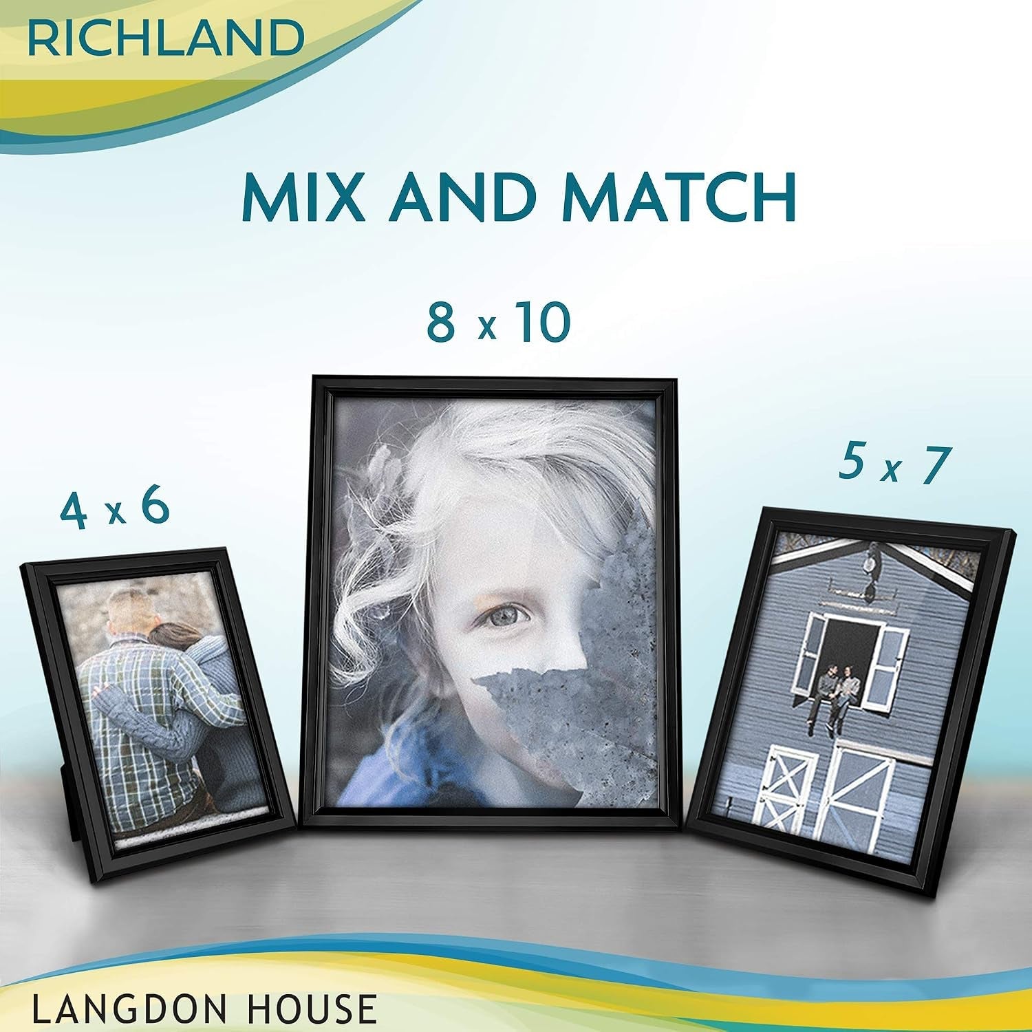 4x6-picture-frames-set-black-6-pack-distinguished-edging-for-classic-style-richland-collection