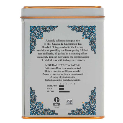 HT Vanilla Comoro Decaf Black Tea, 20 Sachets in Tin | Decaffeinated Black Tea, Creamy Vanilla Flavor, Smooth Finish2