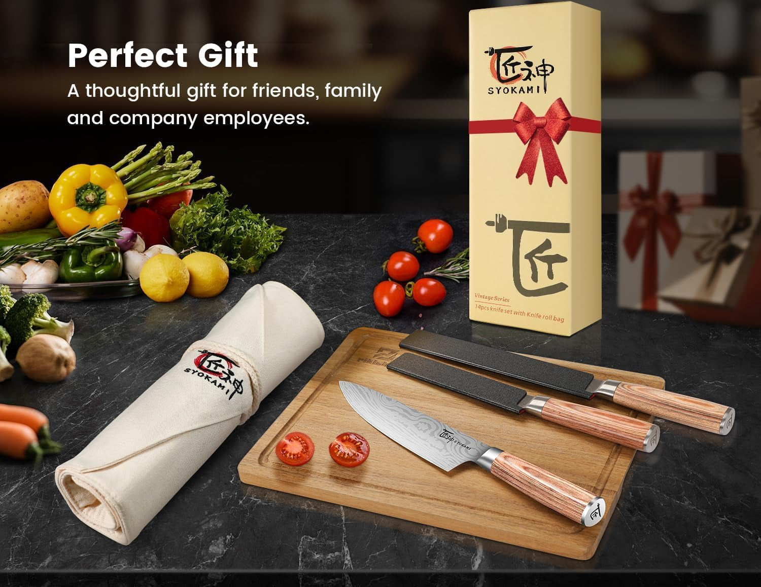 14pcs-chef-knife-set-with-roll-bag-professional-stainless-steel-japanese-knife-set-with-pakkawood-handle-for-professional-chef-camping-travel-bbq-rv-or-gift-beige-high-carbon-stainless-steel-japanese-knife-set-with-sharpener-wood-handle-professional-for-home-camping-bbq-ideal-gift