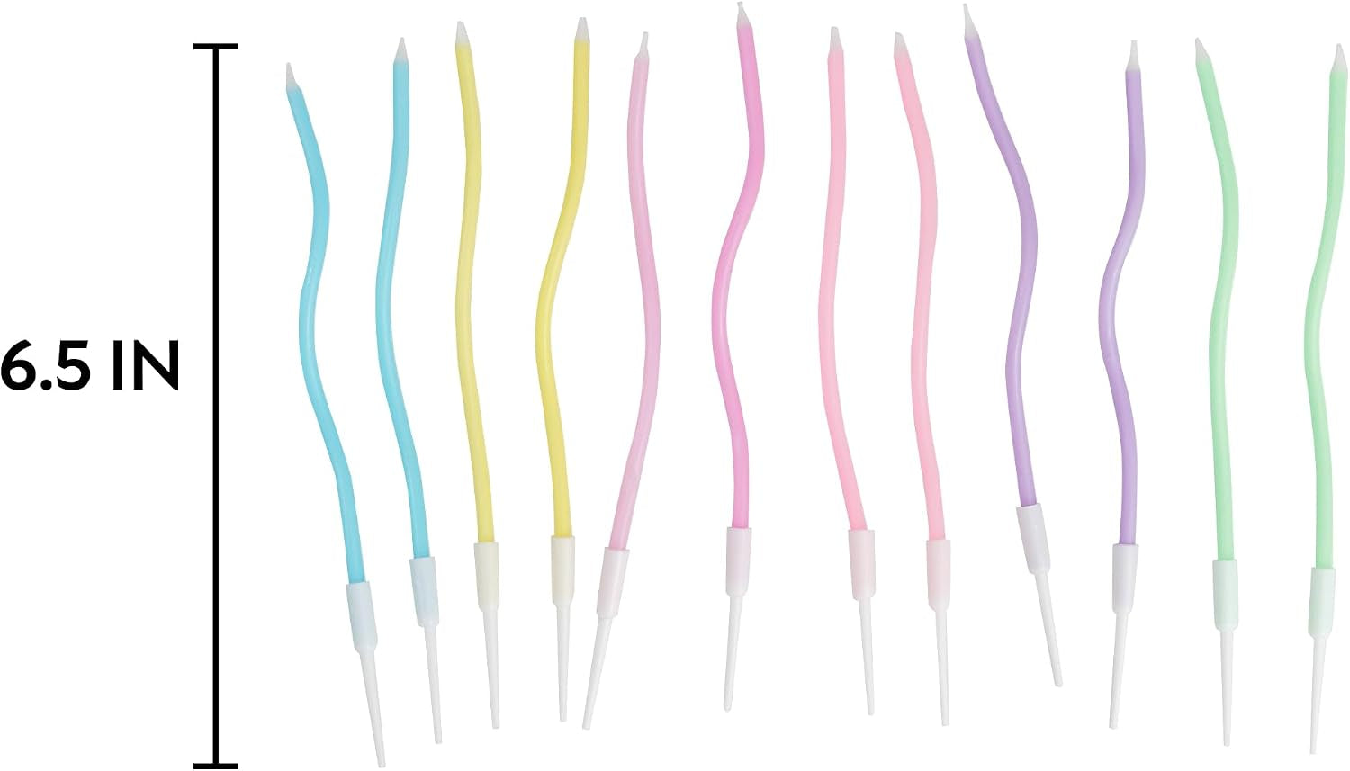 12-count-pastel-twisted-spiral-birthday-candles-rainbow-spiral-birthday-candles-with-holders-candle-for-cake-party-candle-set-cake-candles