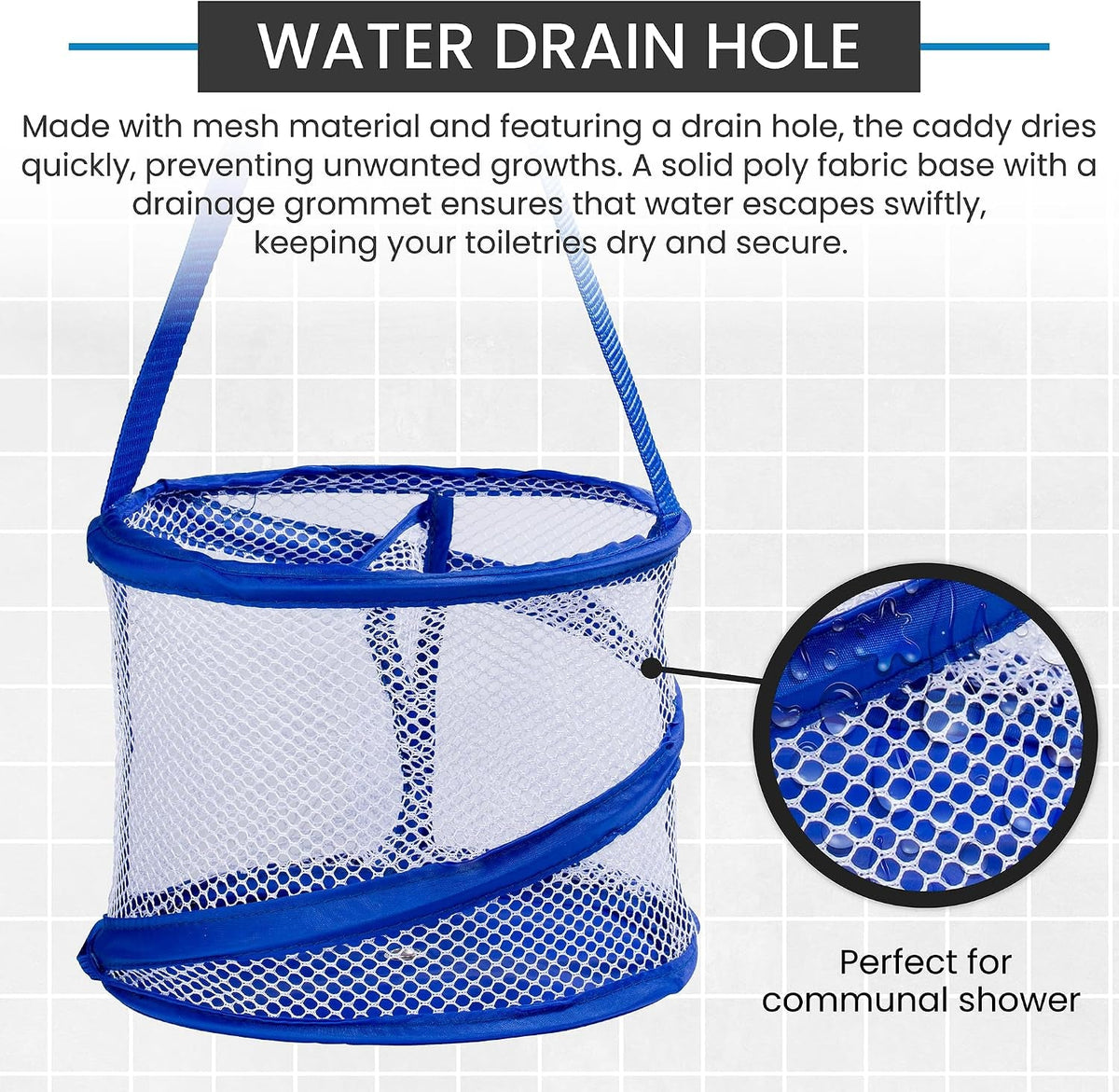 foldable-shower-caddy-collapsible-portable-drainage-hole-carry-handle-large-compartments-great-organizer-for-camp-travel-gym-and-dorm-blue