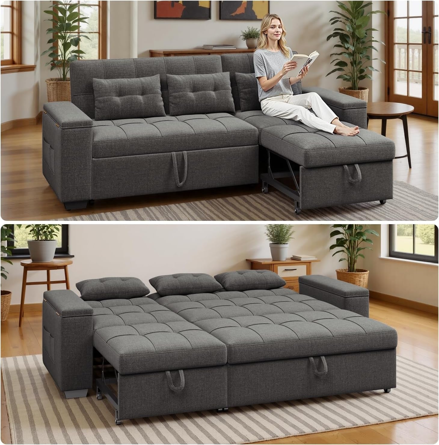 87-convertible-sofa-bed-pull-out-couch-for-small-spaces-dark-gray