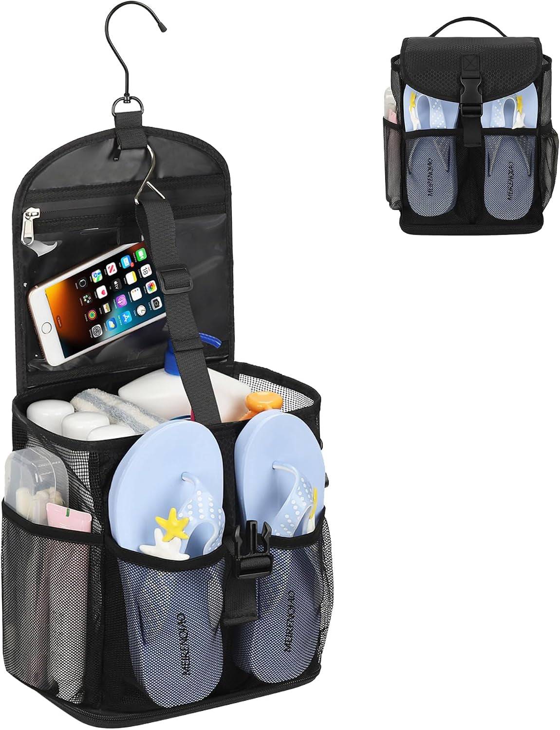 mesh-shower-caddy-portable-shower-bag-for-college-dorm-room-essentials