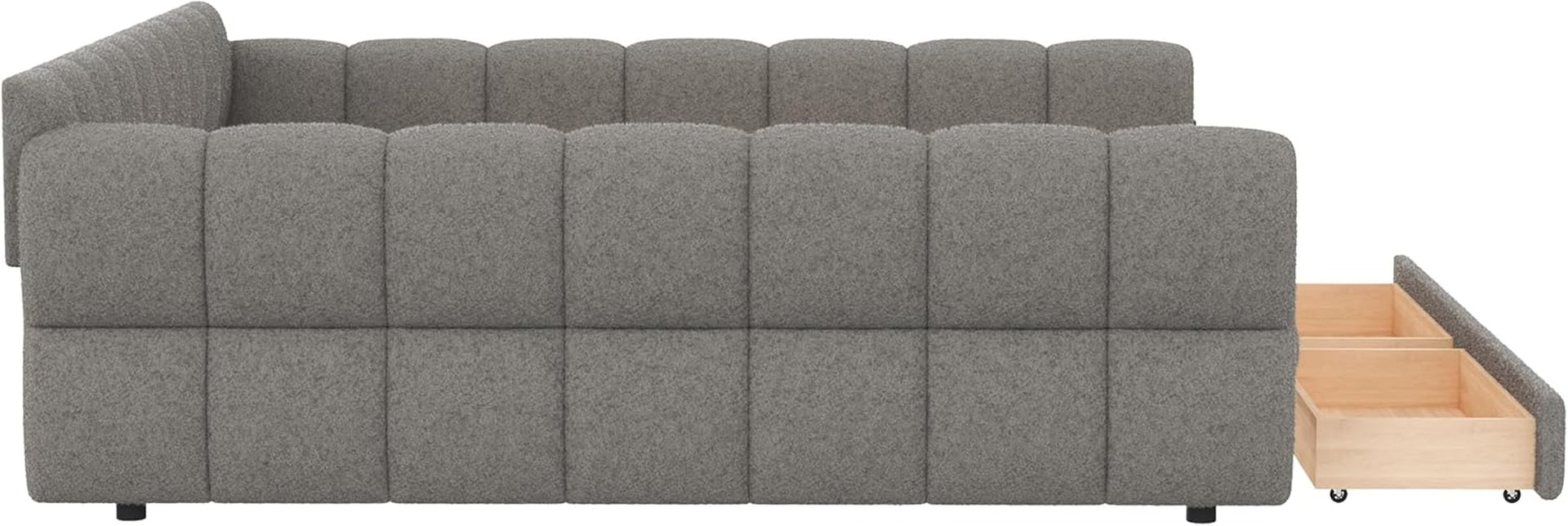 king-daybed-with-usb-king-corner-bed-upholstered-bed-frame-with-2-drawers-for-kids-teens-adults-lambswool-gray
