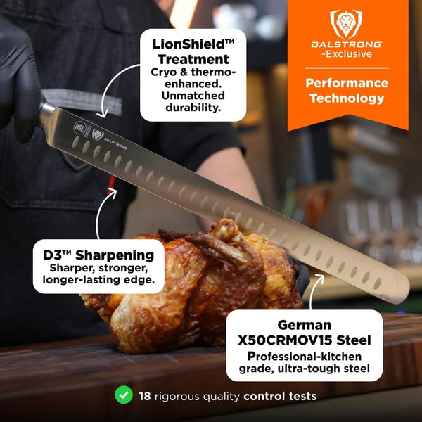 4-Pc Knife Set - Slicing, Butcher, Boning & Venator3