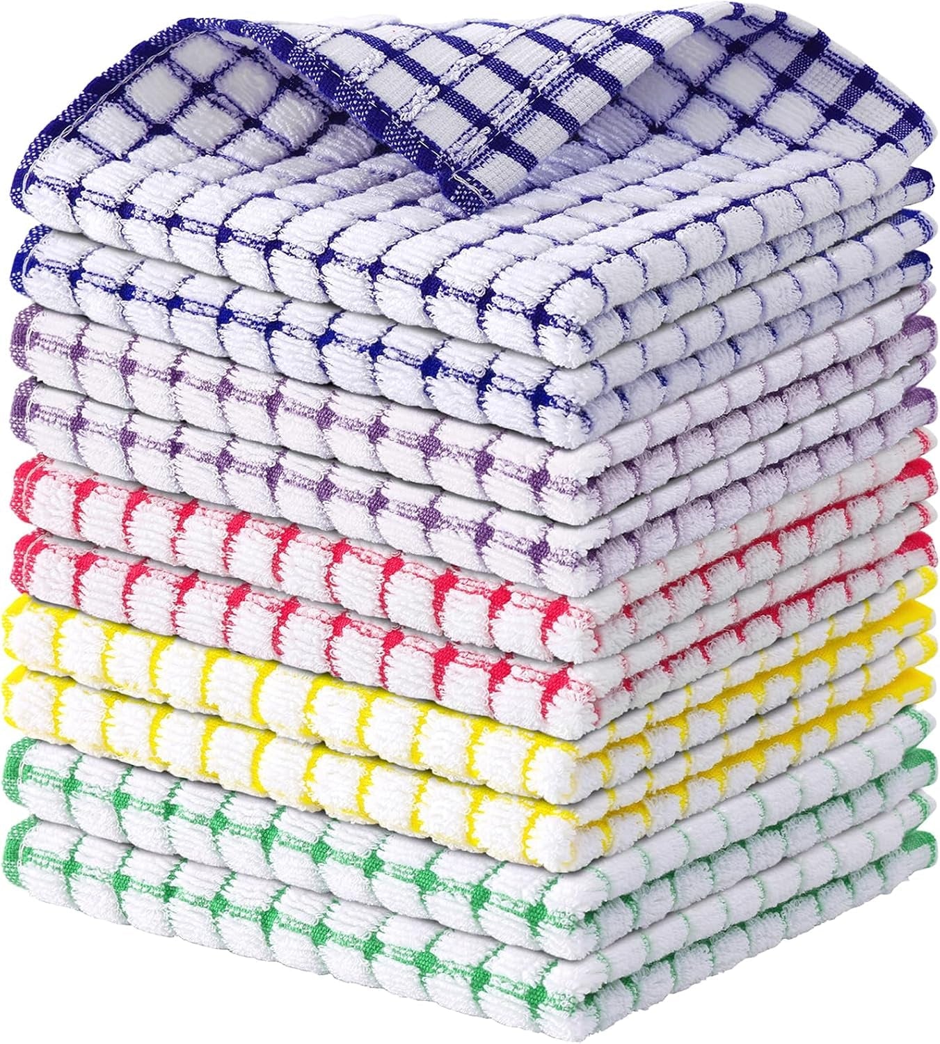 cotton-10-pack-terry-kitchen-dish-cloths-mixed-color-super-soft-and-absorbent-dish-rags-quick-drying-dish-towels-for-washing-dishes-12-x-12-inches