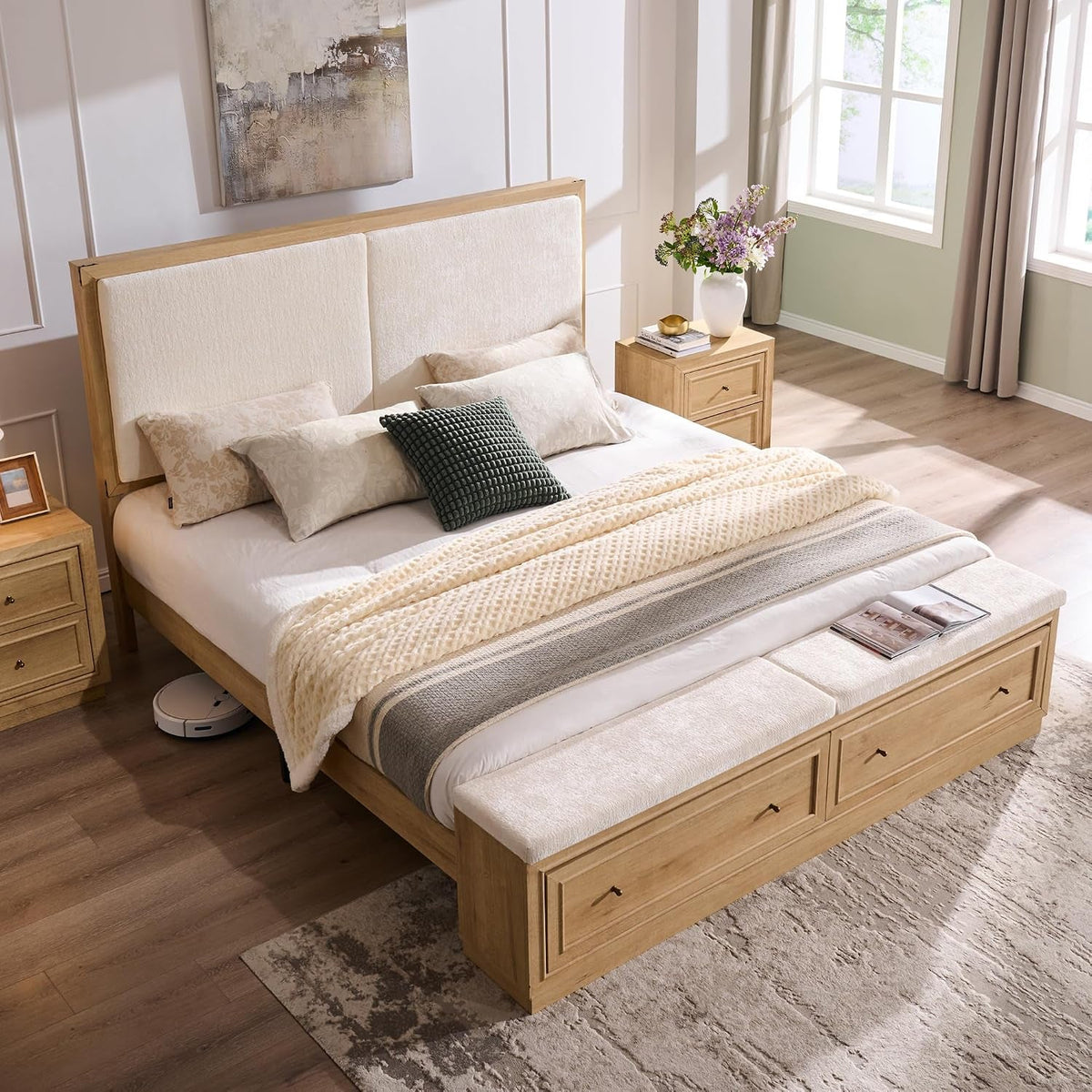 king-bed-frame-w-upholstered-headboard-storage-bench-natural-oak